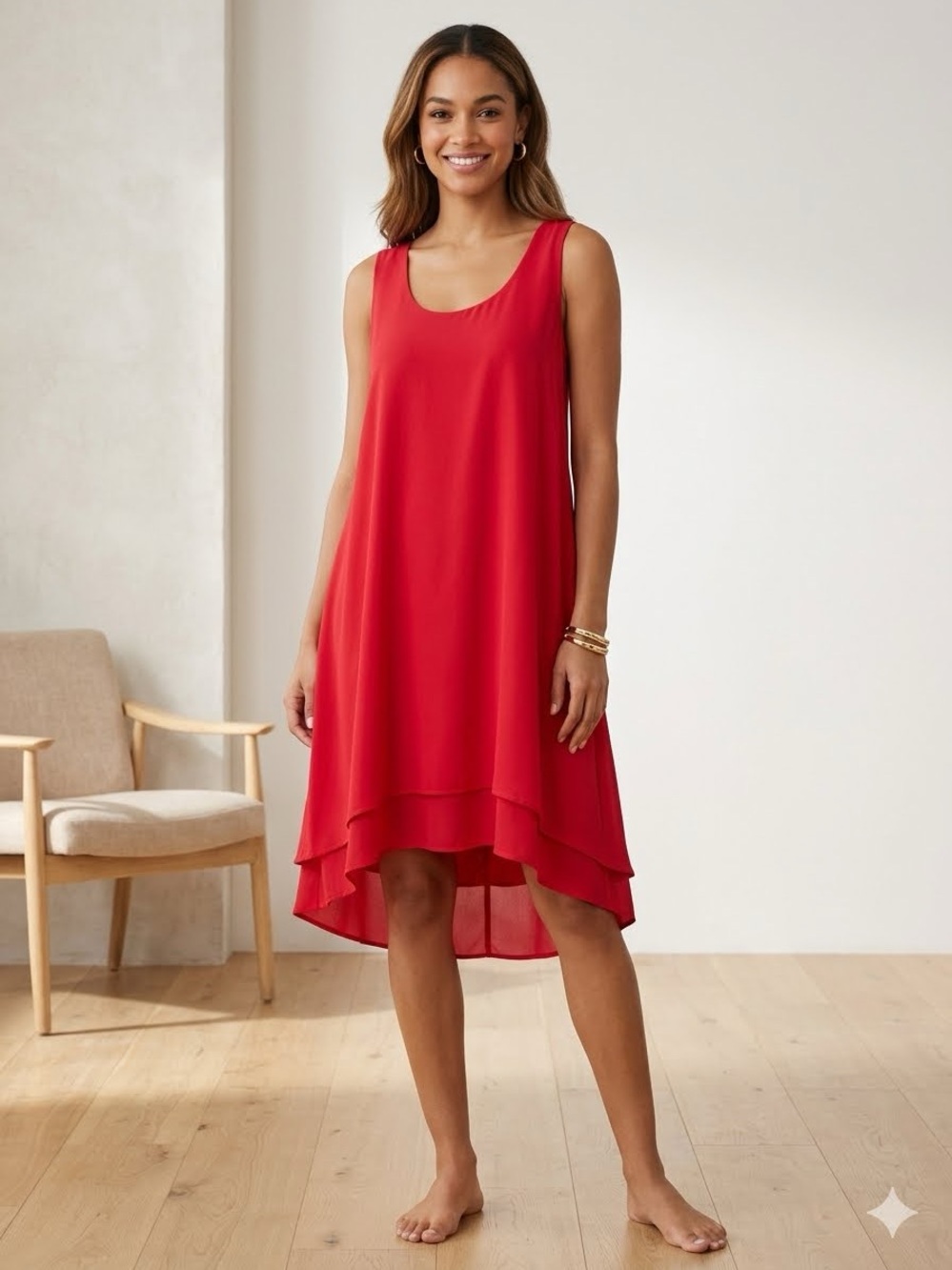 Profile by Gottex Hot Pink Swim cover up dress Size M Barbiecore